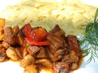 Mantarlı Hindi Sote Tarifi ve Malzemeleri